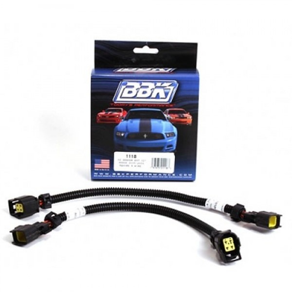 BBK Front O2 Sensor Extensions 12 In 05-up Mopar Hemi Cars